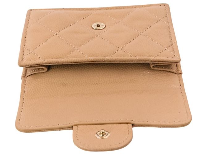 Billetera compacta Chanel Classic Small Flap Matelassé - vista 8