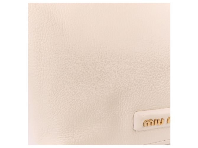 Borsa Miu Miu MIU Spirit Madras Leather Amber Pattern - vista 10