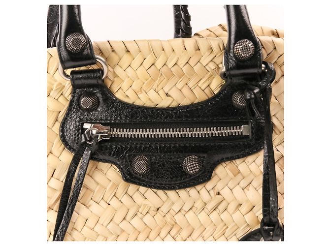 Borsa a tracolla 2-Way Basket Balenciaga Le Cagole - vista 10