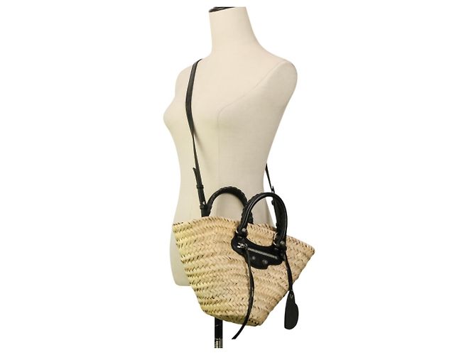 Borsa a tracolla 2-Way Basket Balenciaga Le Cagole - vista 14