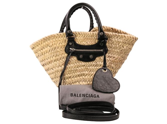 Borsa a tracolla 2-Way Basket Balenciaga Le Cagole - vista 15