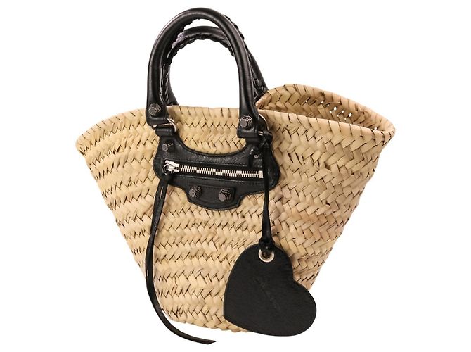 Borsa a tracolla 2-Way Basket Balenciaga Le Cagole - vista 7