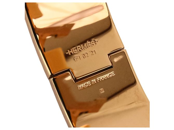 Hermès Hermes Clic Clac H GM SON DU Print Armreif - Ansicht 10