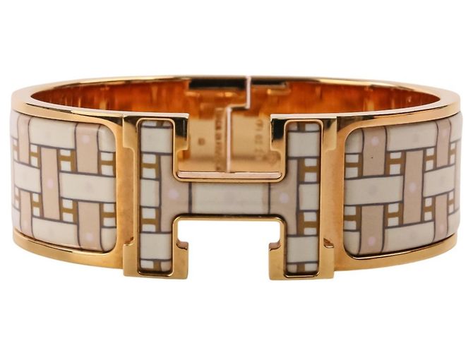 Hermès Hermes Clic Clac H GM SON DU Print Armreif - Ansicht 2
