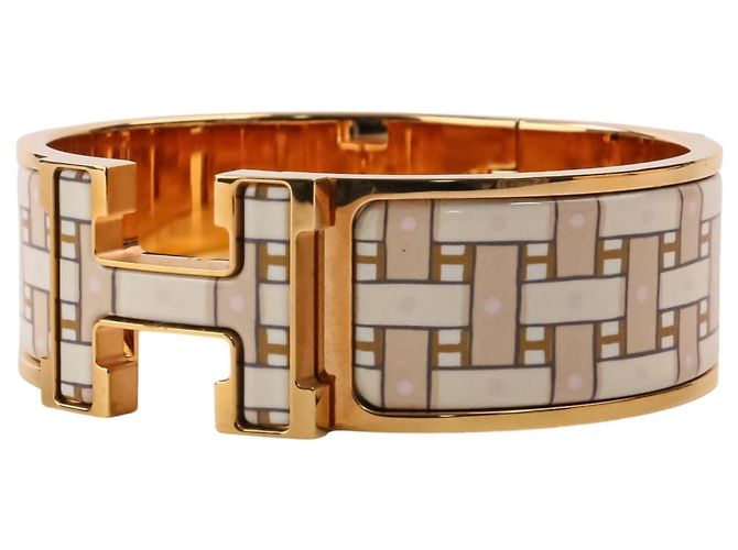 Hermès Hermes Clic Clac H GM SON DU Print Armreif - Ansicht 3