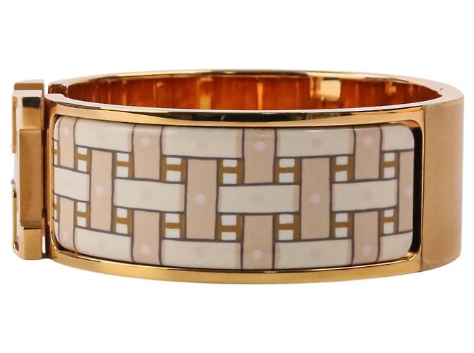 Hermès Hermes Clic Clac H GM SON DU Print Armreif - Ansicht 4
