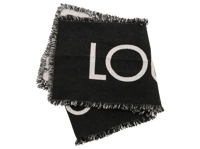 Louis Vuitton Echarpe Team Sciarpa/Stola in Lana e Cashmere - vista 3