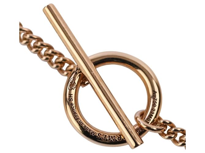 Chaîne d'ancre Hermès Hermes 750PG Echappé Toggle Motif Chaine d'Ancre Bracelet - vista 3