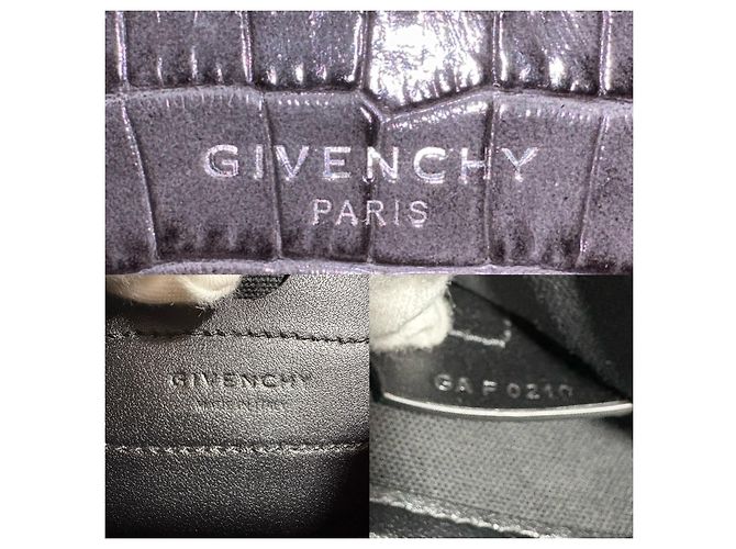 Givenchy Bond – Crocodile-Embossed Leather Backpack – Spring/Summer 2020 - vista 2