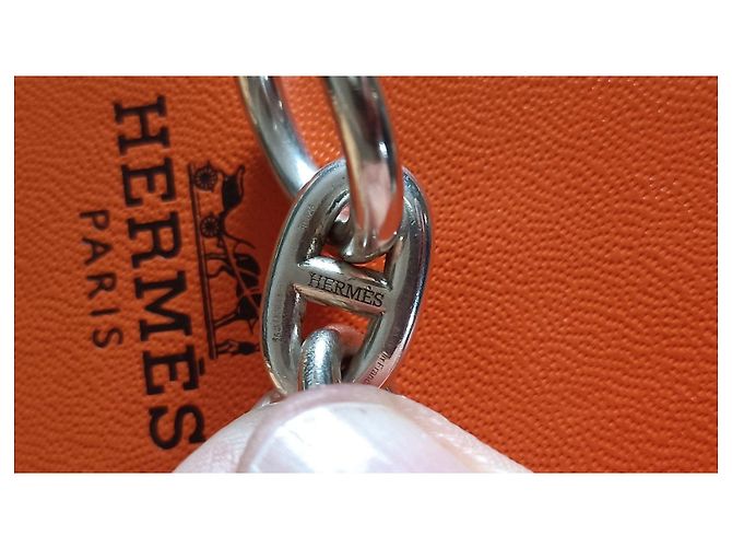 Chaîne d'ancre Bracciale Hermès Chaine d'Ancre in Argento - vista 6