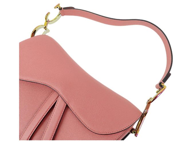 Christian Dior Saddle Mini in pelle ricamata e stampata - vista 5