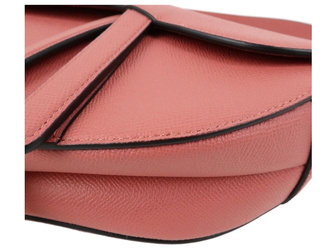 Christian Dior Saddle Mini in pelle ricamata e stampata - vista 6