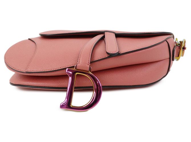 Christian Dior Saddle Mini in pelle ricamata e stampata - vista 7