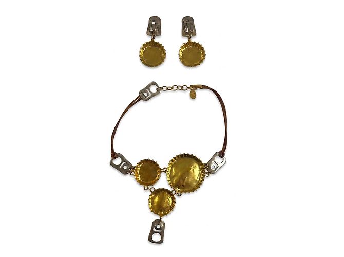 Set di gioielli Christian Dior Bottle Cap Collana e Orecchini - vista 6