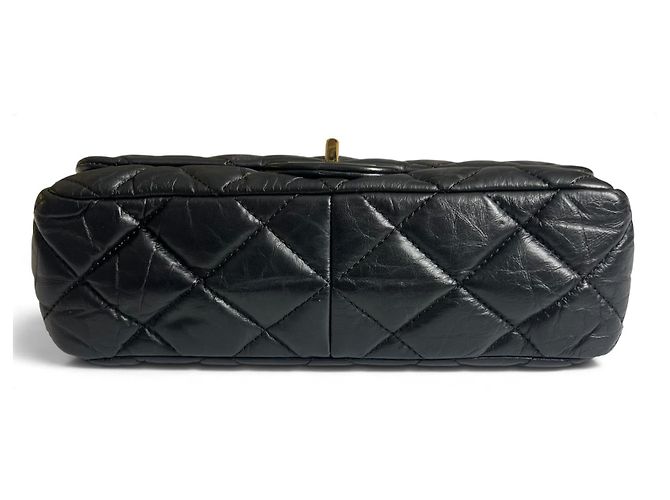 Chanel 2.55 Reissue Mini Hanger Borsa Nera - vista 10