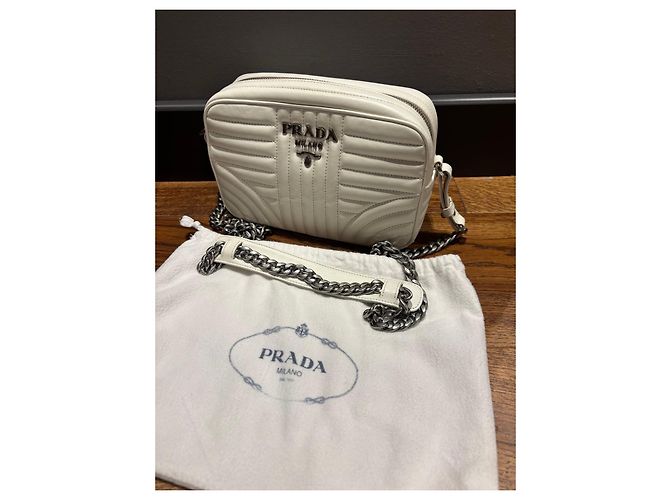 Prada Diagramme Borsa a Tracolla - vista 11