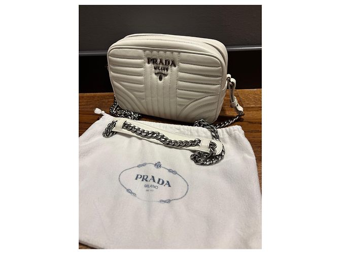 Prada Diagramme Borsa a Tracolla - vista 14