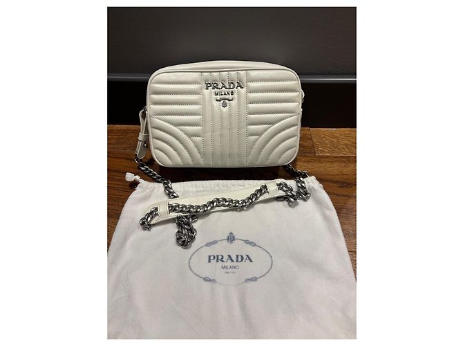 Prada Diagramme Borsa a Tracolla - vista 4