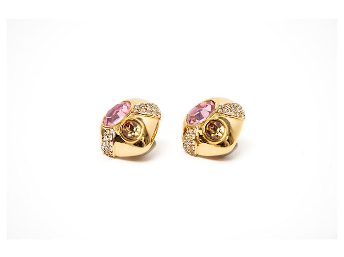 Autre Marque BIJOUX-BURMA Set Collana e Orecchini Cristalli Oro Rosa Marrone - vista 5