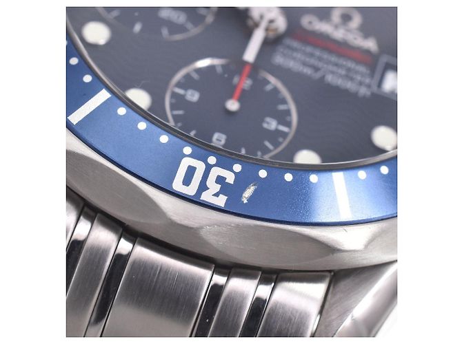 Omega Seamaster Diver 300M Chronometer Chronograph Automatic Stainless Steel 41 - vista 7
