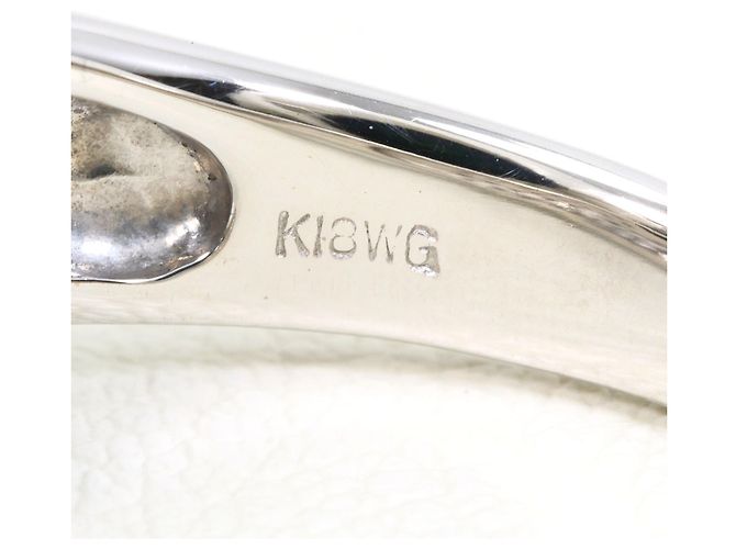 Autre Marque 18K Weißgold Diamant-Bandring - Ansicht 5