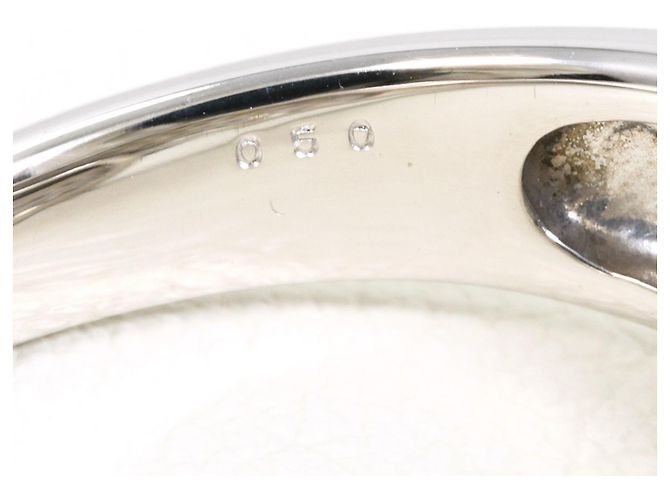 Autre Marque 18K Weißgold Diamant-Bandring - Ansicht 6