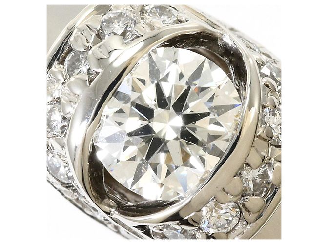 Autre Marque Platin-Diamant-Ehering - Ansicht 2