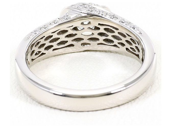 Autre Marque Platin-Diamant-Ehering - Ansicht 4
