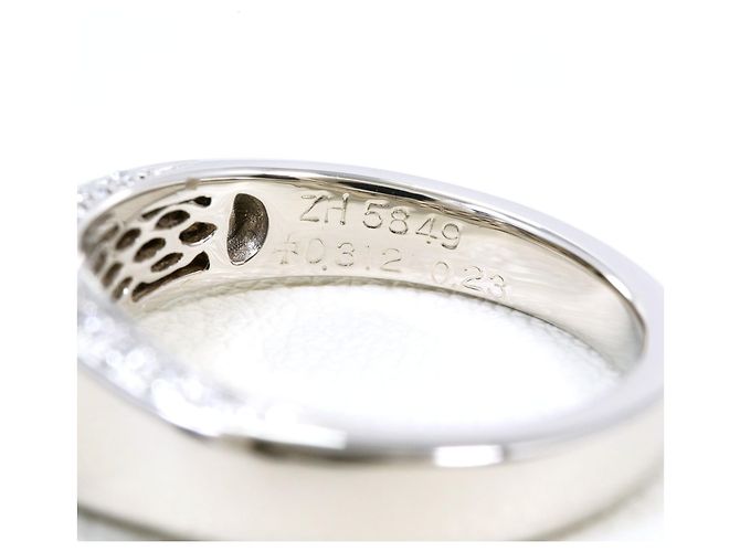 Autre Marque Platin-Diamant-Ehering - Ansicht 5