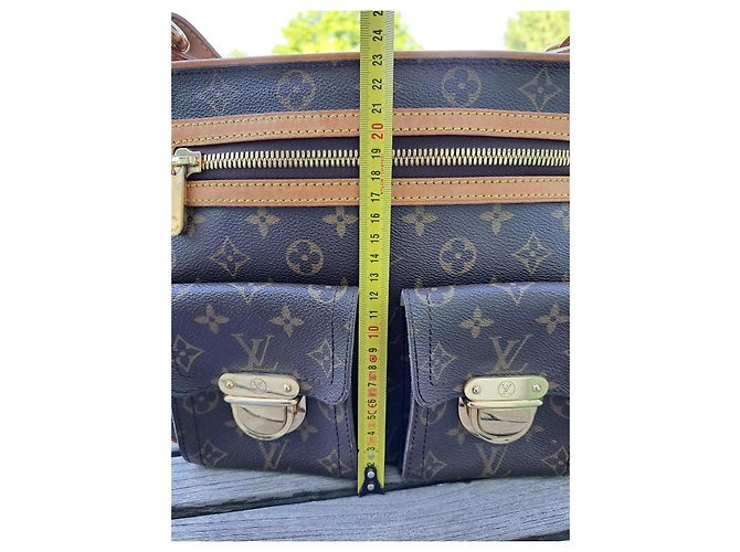 Louis Vuitton Borsa Flirt Monogram Canvas Marrone - vista 14