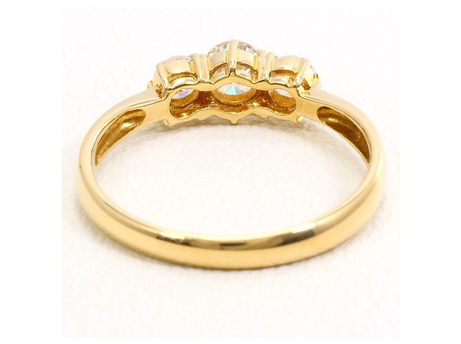 Autre Marque 18K Gelbgold Diamant Bandring - Ansicht 4