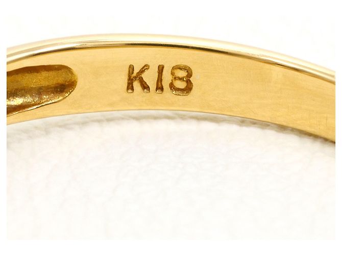 Autre Marque 18K Gelbgold Diamant Bandring - Ansicht 5