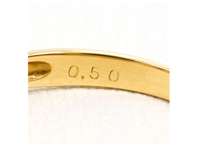 Autre Marque 18K Gelbgold Diamant Bandring - Ansicht 6