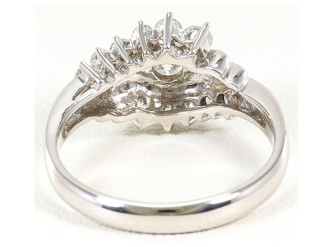 Autre Marque Platin-Diamant-Ehering - Ansicht 4