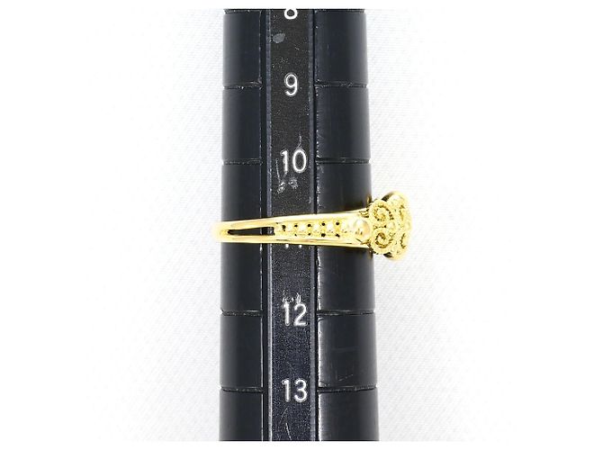 Autre Marque Bändchenring aus 18K Gelbgold - Ansicht 5