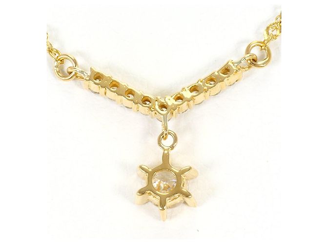 Autre Marque Collana in oro giallo 18K e diamanti - vista 3