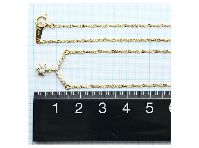 Autre Marque Collana in oro giallo 18K e diamanti - vista 4