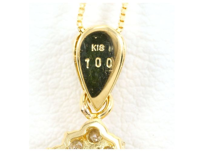 Autre Marque Collana in oro giallo 18K con diamante - vista 4