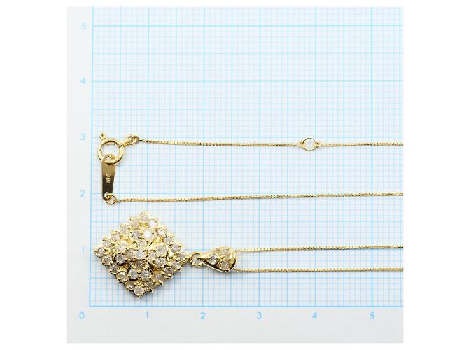 Autre Marque Collana in oro giallo 18K con diamante - vista 5