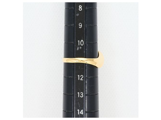 Autre Marque 18K Gelbgold Ringband mit Diamant - Ansicht 6