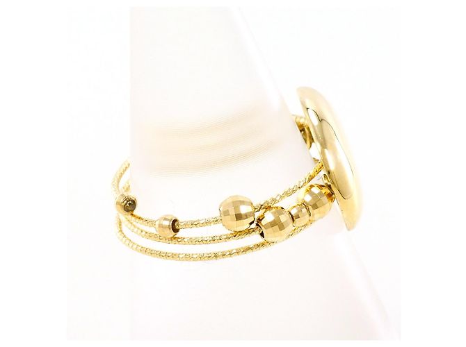 Autre Marque Anello a fascia in oro giallo 18K - vista 2
