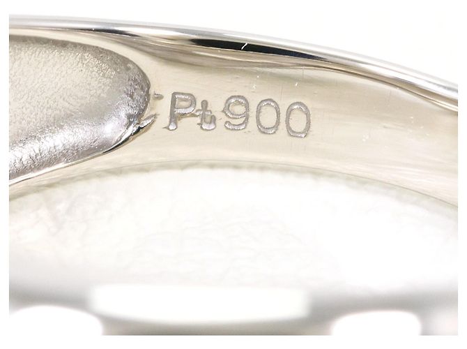 Autre Marque PT900 Platin Ehering - Ansicht 4