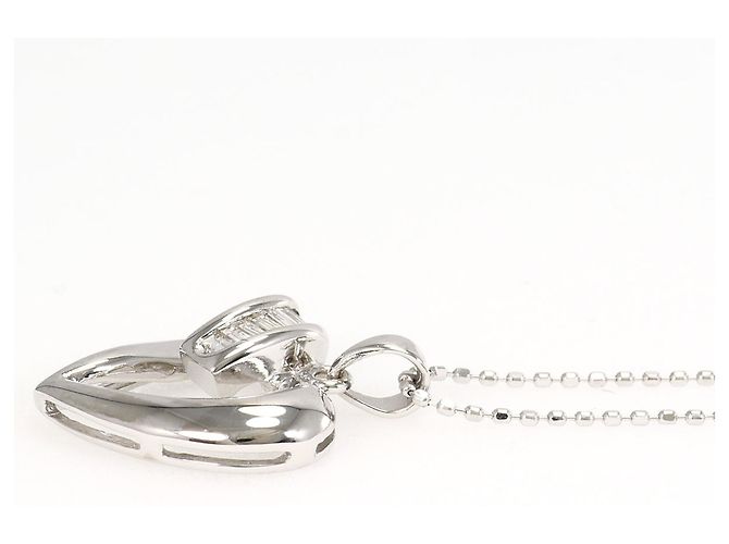 Autre Marque Collana in oro bianco 18K e diamanti - vista 2