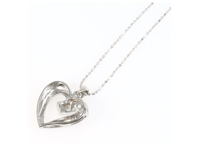 Autre Marque Collana in oro bianco 18K e diamanti - vista 3