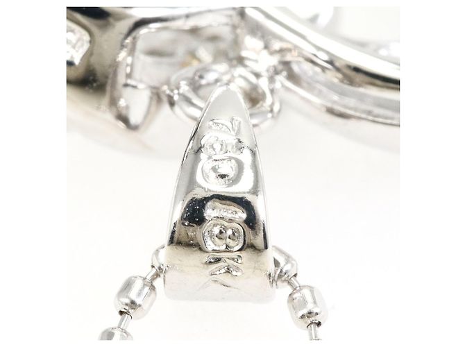 Autre Marque Collana in oro bianco 18K e diamanti - vista 4