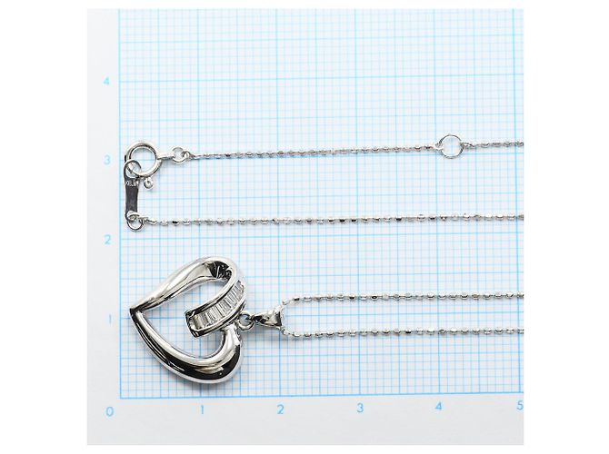 Autre Marque Collana in oro bianco 18K e diamanti - vista 5