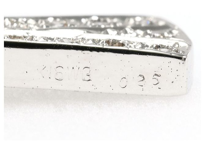 Autre Marque Collana in oro bianco 18K e diamanti - vista 4