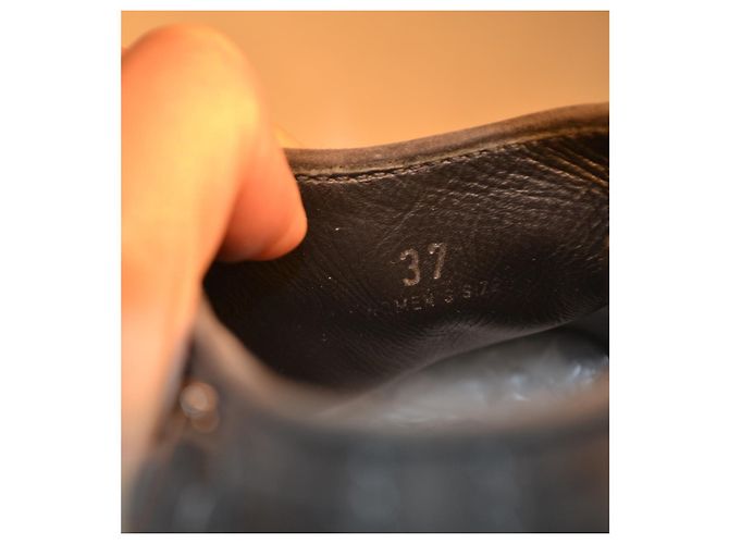 Tod's Botines de ante gris con tacón - vista 9
