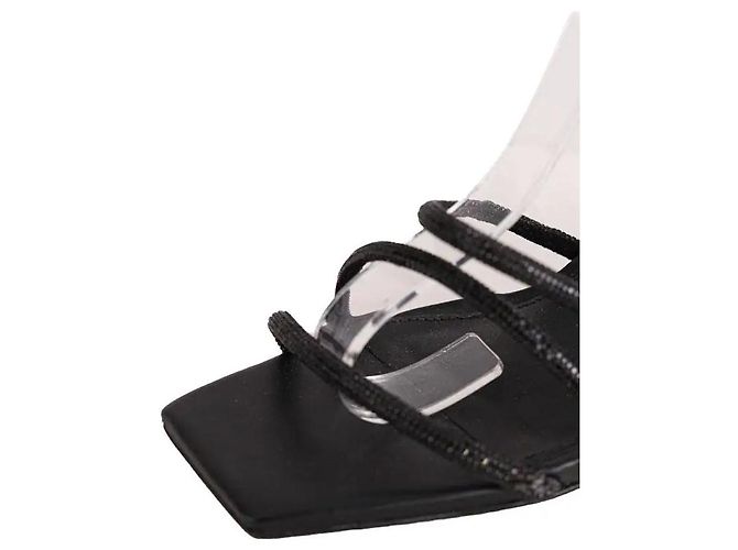 Tacchi Cult Gaia in pelle nera - vista 5