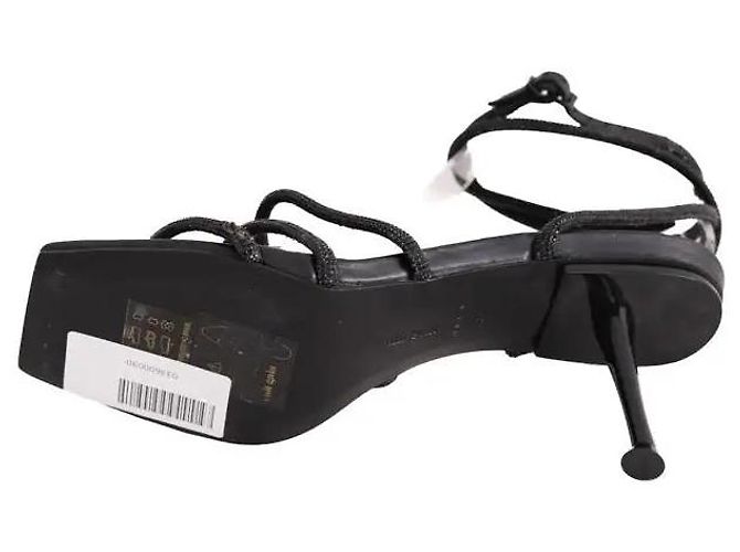 Tacchi Cult Gaia in pelle nera - vista 6